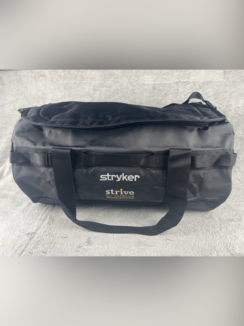 Stormtech Nautilus 35L Black Waterproof Duffel Duffle Gear Bag GBX-1S Unisex